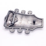 Vintage 90's Guitar Headstock Novelty Belt Buckle