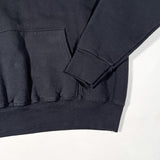 Vintage 90’s Fruit of the Loom Heavy Cotton Black Hoodie Sweatshirt