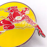 Modern 2009 DC Comics The Flash Enamel Belt Buckle