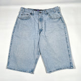 Vintage 1992 Levi's SilverTab Baggy Light Wash Denim Shorts