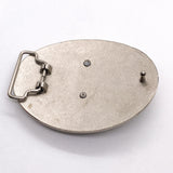 Vintage Y2K Skull Door Knocker Studded Punk Gothic Belt Buckle