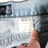 Vintage 1992 Levi's SilverTab Baggy Light Wash Denim Shorts