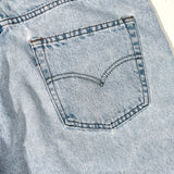Vintage 1992 Levi's SilverTab Baggy Light Wash Denim Shorts