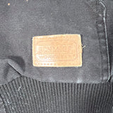 Vintage Y2K Schmidt Workwear Black Hooded Duck Canvas Jacket