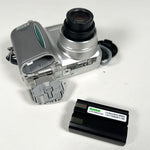 Vintage 2002 Nikon Coolpix 4300 Silver 4MP Digital Camera