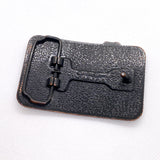 Vintage 80's Calgary Stampede Western Cowboy Rodeo Solid Brass Belt Buckle