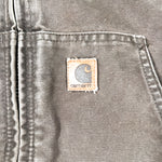 Vintage 2004 Carhartt J130 Chestnut Brown Hooded Active Jacket