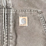 Vintage 2004 Carhartt J130 Chestnut Brown Hooded Active Jacket