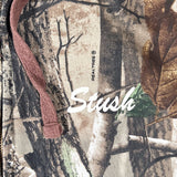 Modern Y2K "Stash" Realtree Camo Zip Hoodie Sweatshirt