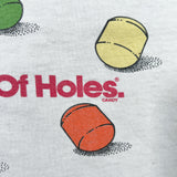 Vintage 1991 Life Savers Holes Candy Double Sided Promo T-Shirt