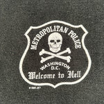 Vintage 1993 Welcome to Hell DC Police Novelty T-Shirt