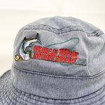 Vintage 90's World Wide Sportsman Marlin Logo Bucket Hat