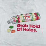 Vintage 1991 Life Savers Holes Candy Double Sided Promo T-Shirt