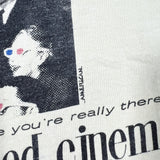 Vintage 90's Naro Expanded Cinema Distressed Art House Movie Theater T-Shirt