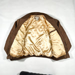 Vintage 90's Banana Republic Suede Leather Quilted Jacket