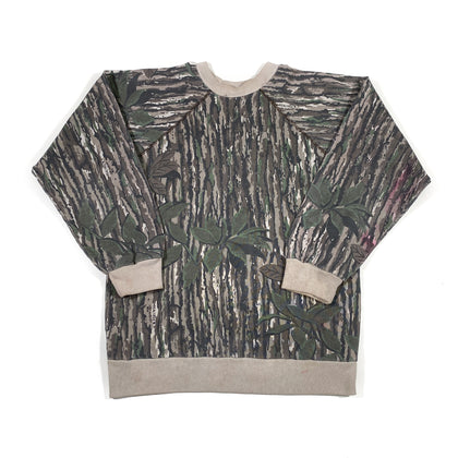 Vintage 80's Realtree Trebark Camo Crewneck Sweatshirt