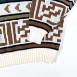 Vintage 90’s Gitano Geometric Pattern Sweater