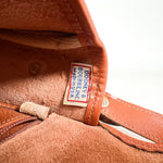 Vintage 90's Dooney & Bourke A290260 Saddle Tan Cavalry Flap Bag