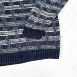 Vintage 90’s Dockers Textured Grid Knit Sweater
