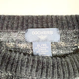Vintage 90’s Dockers Textured Grid Knit Sweater