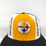 Vintage 80's Pittsburgh Steelers Lucky Stripe Trucker Hat