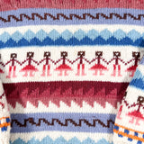 Vintage 80’s Multicolor Geometric Knit Sweater