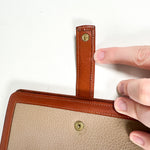 Vintage 80's Dooney & Bourke All-Weather Leather Notepad Portfolio