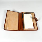 Vintage 80's Dooney & Bourke All-Weather Leather Notepad Portfolio
