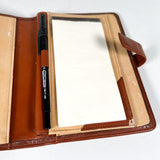 Vintage 80's Dooney & Bourke All-Weather Leather Notepad Portfolio