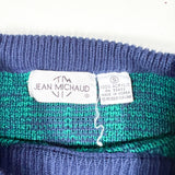 Vintage 90’s Jean Michaud “Cool S” Pattern Knit Sweater