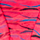 Vintage 90’s Bugle Boy Abstract Knit Sweater Red Multi