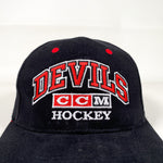Vintage 90's New Jersey Devils CCM NHL Ice Hockey Hat