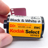 Vintage 1998 Kodak Select Black & White + 400 ISO Expired 35mm Film