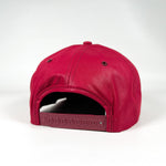 Vintage 90's Meguiar’s Wax Maroon Snapback Hat