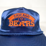 Vintage 80's Chicago Bears Satin Rope Hat