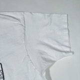 Vintage 90's Split the Difference Surveying Graphic T-Shirt White Made USA Shirt