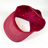 Vintage 90's Meguiar’s Wax Maroon Snapback Hat
