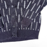 Vintage 80’s Bay Trading Co. USA Knit Cardigan Sweater