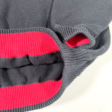 Vintage 90's Tommy Hilifiger All Cotton Heavy Black Crewneck Sweater