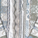 Vintage 90’s Florence Tricot Textured Coogi-style 3D Knit Sweater