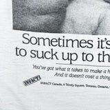 Vintage 90's INFACT Canada Breastfeeding Campaign Graphic T-Shirt