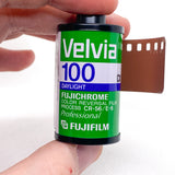 Vintage Y2K Fujifilm Fujichrome Velvia 100 ISO 36 Exp Expired Slide 35mm Film