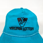 Vintage 90's Virginia Lottery Nylon Hat