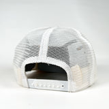 Vintage 80's Roy Clark Autographed White Mesh Trucker Hat