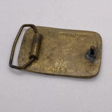 Vintage 70’s Led Zeppelin Solid Brass Belt Buckle
