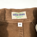 Vintage 90's Guess Jeans Brown Denim Jacket