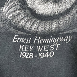 Vintage 80's Ernest Hemingway Portrait Key West T-Shirt