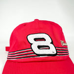 Vintage 90's Dale Earnhardt Jr. #8 Budweiser NASCAR Racing Hat