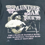 Vintage 1999 Volunteer Jam Tour Country Music T-Shirt