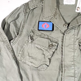 Vintage 70’s U.S. Army OG-107 Tropical Combat Coat Cobra Patch Jacket